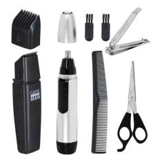 Maquininha Cortar Cabelo Aparador Pelos Nariz Orelha Tesoura - Care Fo