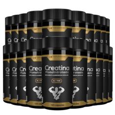 20x creatina monohidrata 3g pure 120caps 1550mg atacado - HF SUPLEMENT
