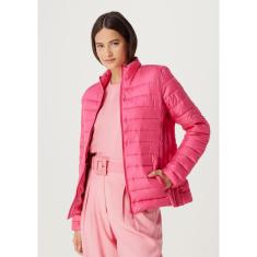 Jaqueta Puffer De Matelassê Com Forro Feminina-Feminino
