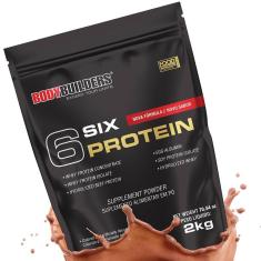 Whey Protein - 6 Six Protein - Refil 2 Kg - Bodybuilders-Unissex