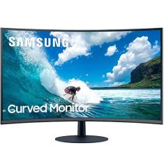 Monitor Curvo Gamer Samsung LC32T550FDLXZD 31,5 HDMI Preto