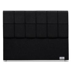 Cabeceira Piave Linho Preto Queen (12x160x125) - Ortobom