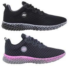 Kit 2 Pares Tênis Feminino ASC Para Academia Caminhada Sola Reta KGT2-Feminino