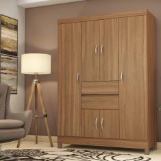 Guarda Roupa Casal 6 Portas 2 Gavetas Ecom II Demóbile - Amendola Touch