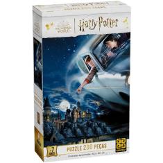 Quebra Cabeça Puzzle C/ 200 Peças HARRY POTTER ESPECIAL Grow