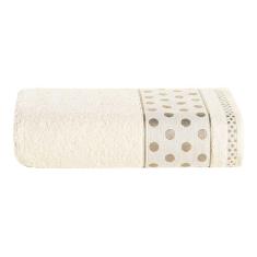 Toalha De Banho Celine 01 Peça 100% Algodão 450g/m² Suave - Palha Pérola