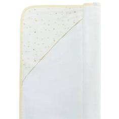 Toalha De Banho Hug Estrelas Little Baby Amarelo