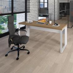 Mesa Escrivaninha Escritório 1,50m x 0,70m Pés Metal F5 - F5 Office G,