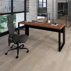 Mesa Escrivaninha Escritório 1,50m x 0,70m Pés Metal F5 - F5 Office G,