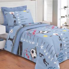 Edredom Fenomeno Solteiro Dupla Face 2 peças - 100% Poliéster - Casa S