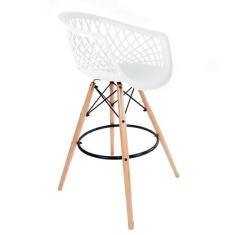 Banqueta Web Branca - Mobly