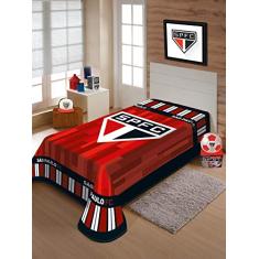 Cobertor Jolitex Solteiro Raschel Toque Macio Time São Paulo