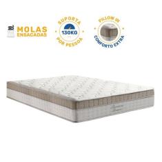 Colchão Molas Ensacadas Pillow In Anjos Premium Dream 158 cm - Anjos C