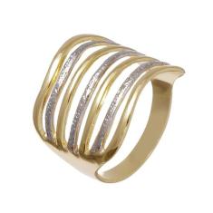 Anel Ipanema - Cod 666 F Banhado a ouro 18k - Carlitos Joias, 24