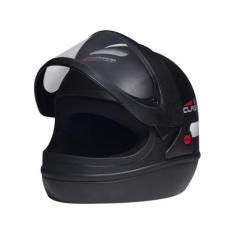 Capacete San Marino Classic Preto Fosco, Preto, 56