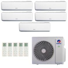 Ar-Condicionado Multi Split Inverter R-32 Gree 42.000 (3x Evap HW 9.000 + 2x Evap HW 12.000) Quente/Frio 220V