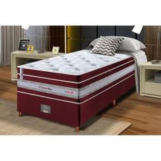 Conjunto Cama Box Solteiro de Molas Ensacadas Cama inBox Select Euro S