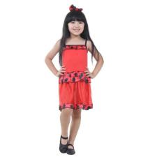 Fantasia Infantil Joaninha Vestido e Tiara - Sulamericana, Unica, P