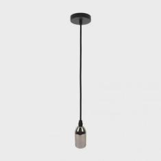 Pendente Metal Vintage Longo Dot Taschibra Cromado