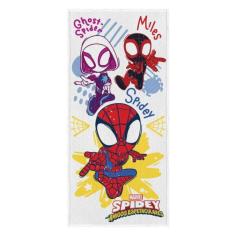 Toalha de banho felpuda infantil spidey homem aranha-lepper