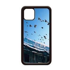 Capa Birds House White Snow Sky para iPhone 11 Pro Max para Apple Mobile Case Shell