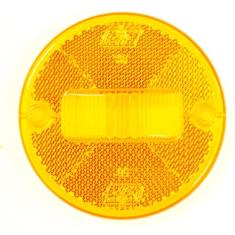 Lente Lanterna Lateral Amarelo 85Mm Lanterna Pl0564