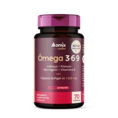 Ômega 3-6-9 - Mulher - 70 cápsulas - Omix