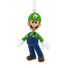 Hallmark Enfeite de Natal Nintendo Super Mario Luigi