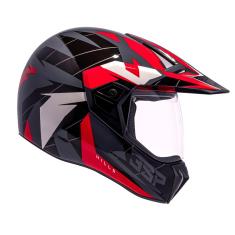 Capacete Moto Bieffe 3 sport Hills Masculino Feminino-Unissex