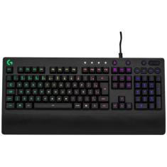 Teclado Gamer RGB Logitech G213 Prodigy - USB ABNT2 Preto, Preto