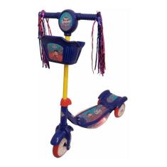 Patinete Infantil Aventura Menino C/ Led  Azul - UniToys