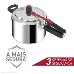 Panela de Pressão Clock + Fechamento Interno 4,5L