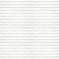Papel De Parede Tijolos Brancos E Liso Autocolante Sala - LRP