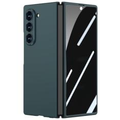 STORMTAL Capa para Samsung Galaxy Z Fold 6 com protetor de tela de privacidade integrado, ajuste fino, à prova de choque, capa protetora fosca de policarbonato resistente para Galaxy Z Fold 6 2024