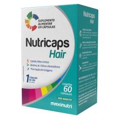 Nutricaps Hair Polivitaminico 60 Cápsulas Maxinutri