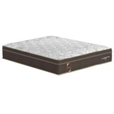 Colchão King Espuma Guarda Costas New Visco Gel Euro Pillow (193x203x3