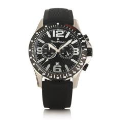 Relógio De Pulso Jean Vernier Masculino Cronógrafo Jv62831