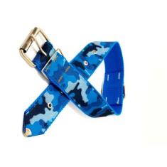 Coleira para cachorro xadrez nylon ul nº.5 (38 cm 49 cm) - Nica pet