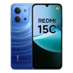 Smartphone Xiaomi Redmi 15C 256GB 8GB RAM Dual SIM Tela 6.9 Azul