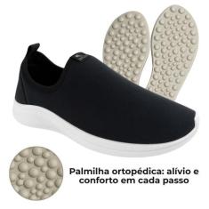 Tênis Feminino Casual Macio Confortável + Palmilha Massageadora - Deid