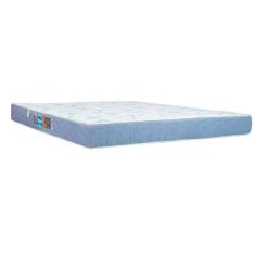 Colchão Espuma Queen Sleep Max Double Face D45 158x198x18cm Azul Castor