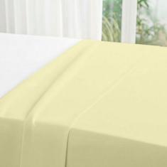 Lençol Casal Avulso de Cima c/ Bainha Percal 200 Fios 100% Algodão - R