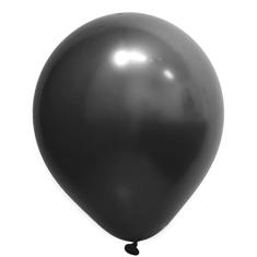 Balão Cromado Onix - 9 polegadas - 25 Unidades