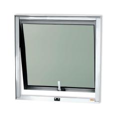 Janela de Alumínio Maxim-Ar 60x60cm Vidro Mini Boreal Confort Brimak Brilhante