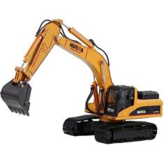 Brinquedo escavadeira miniatura brincando de engenheiro - TOYS