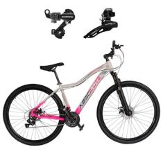Bicicleta Aro 29 Absolute Hera Alumínio MTB 24 Velocidades Câmbios SHI