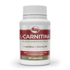 L Carnitina com Vitamina B6 Vitafor 60 Cápsulas