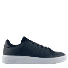 Tênis Adidas Feminino Advantage Base 2.0 Preto Branco IG9193-Feminino