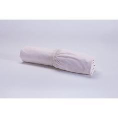 Lençol Cama Viúva Avulso(1,88m x 1,28m x 30alt) Com Elástico 100% Algodão 200 Fios Percal Palha