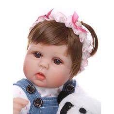 Bonecas Reborn de 40 cm Docka Barn Leksaker Nyfödd Doll Girl Gift